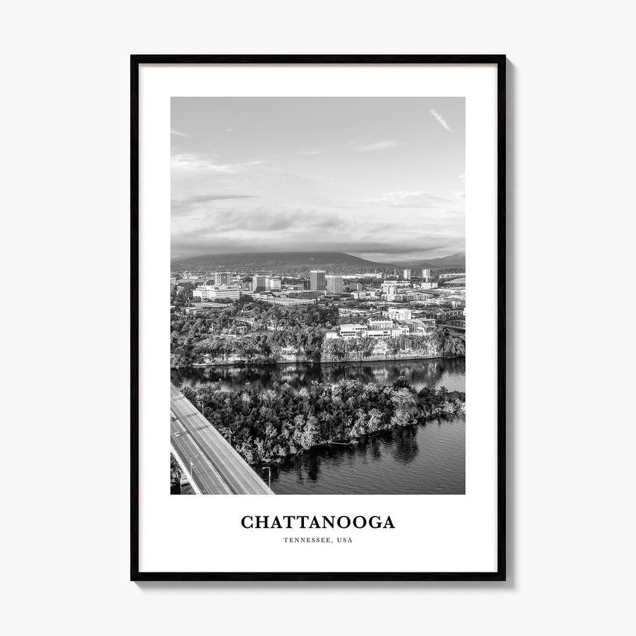 Chattanooga Classic No 2 Poster, framed poster mockup