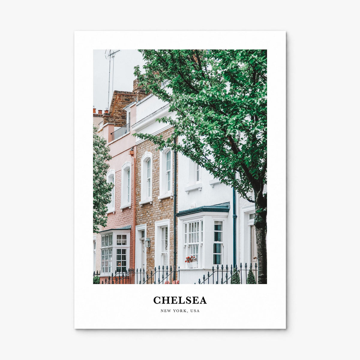 Chelsea, New York Classic Poster, print only (unframed)