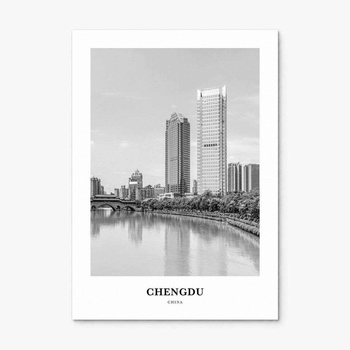 Chengdu Classic Poster, print only (unframed)