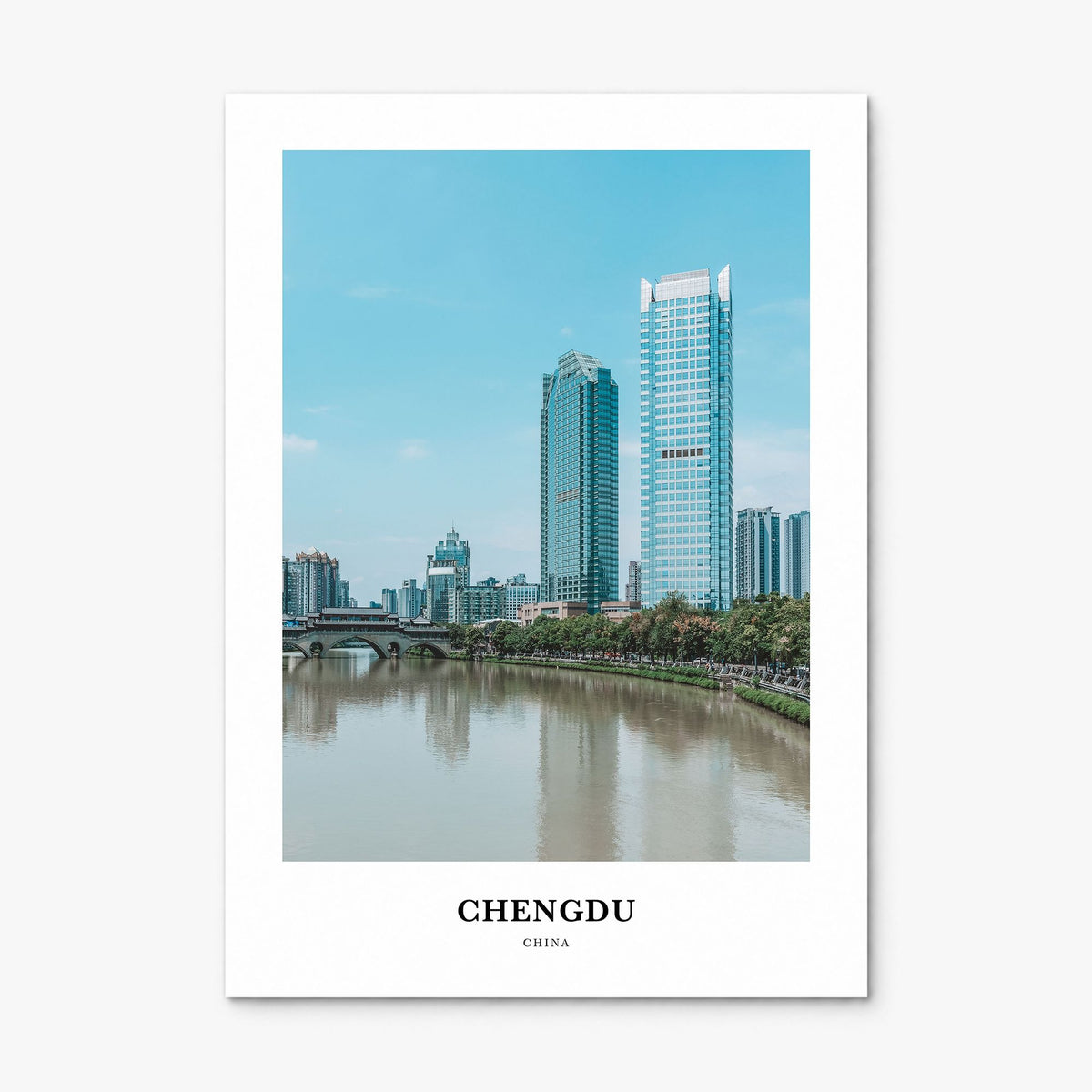 Chengdu Classic No 1 Poster, print only (unframed)
