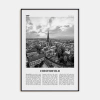 Chesterfield Poster None / 8x12 in Nbourhood Travel B&W Poster