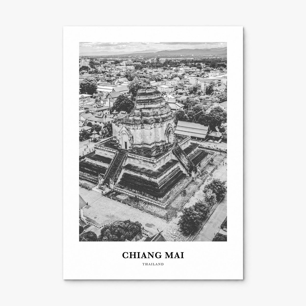 Chiang Mai Classic Poster, print only (unframed)