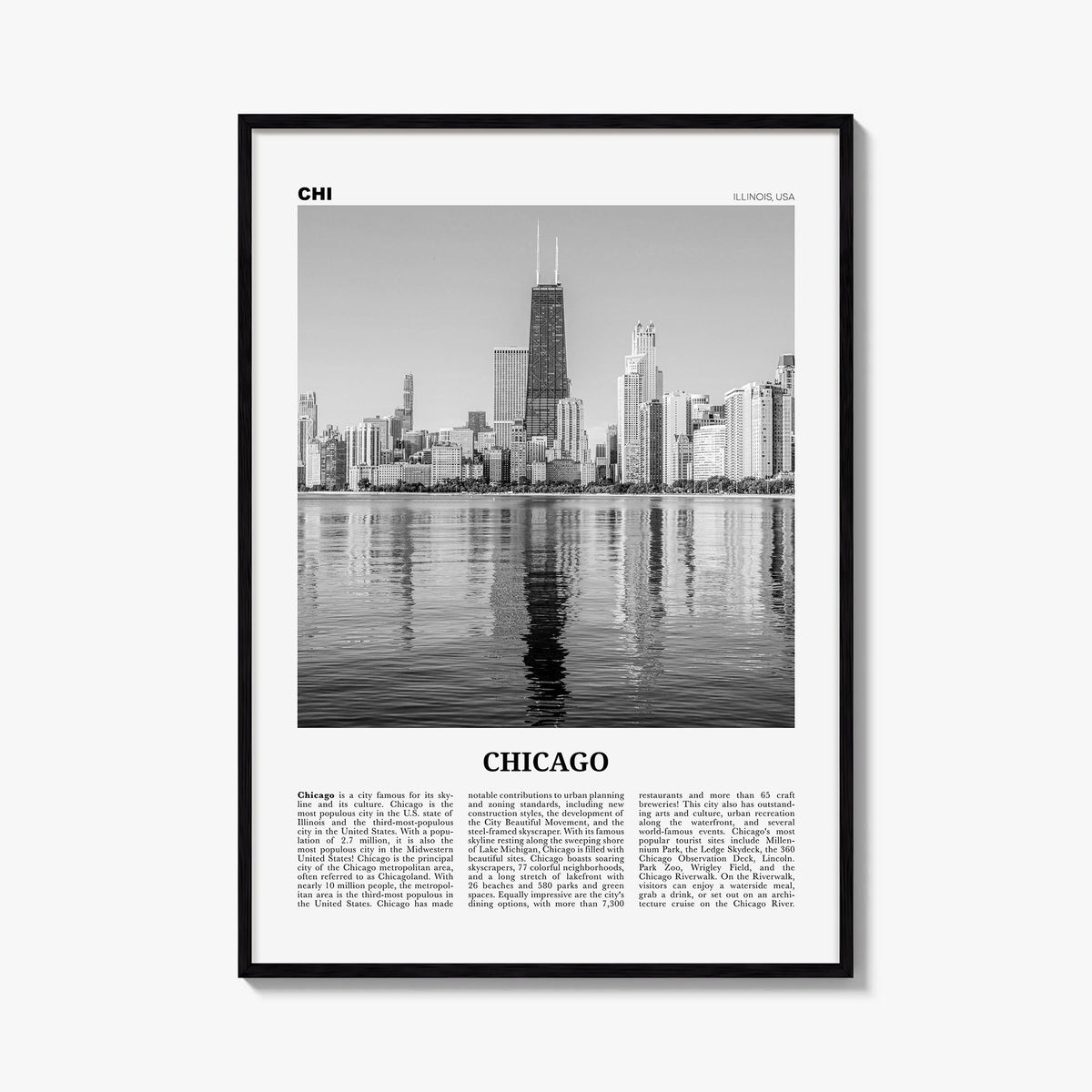 Chicago Newspaper No 2 Poster
