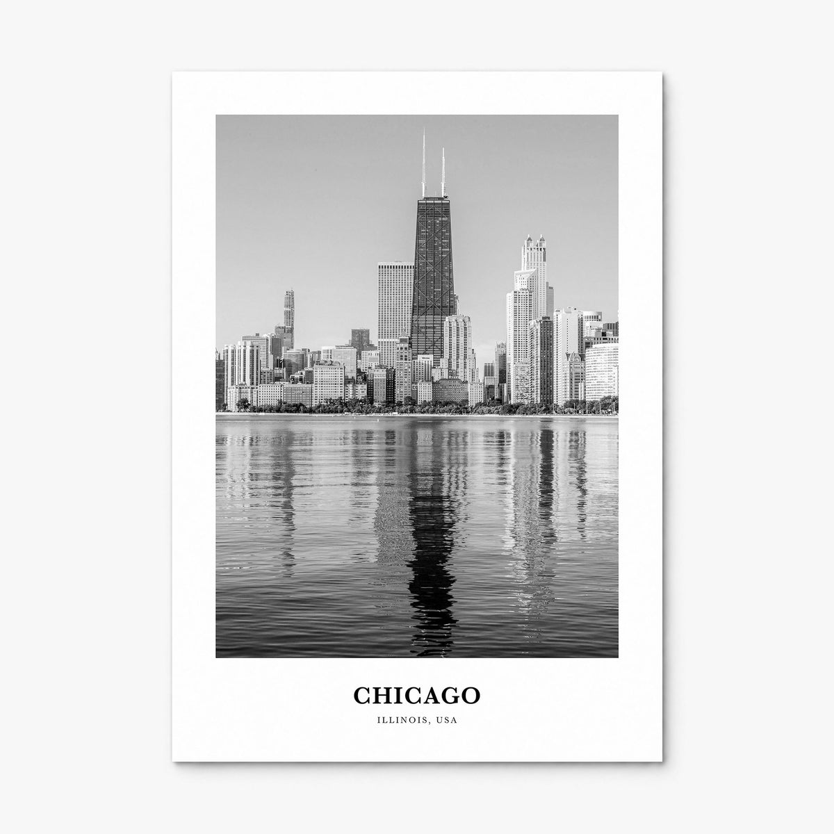 Chicago Classic No 4 Poster, print only (unframed)