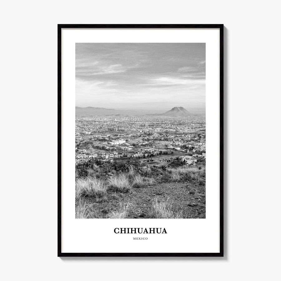 Chihuahua Classic Poster, framed poster mockup