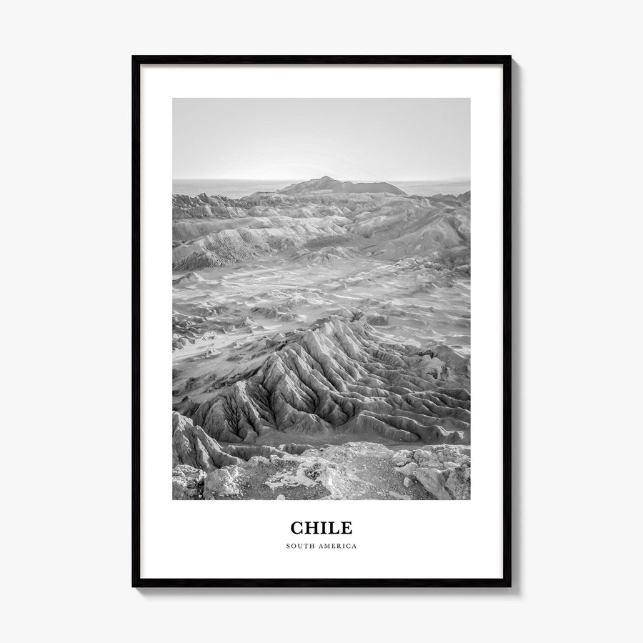Chile Classic No 2 Poster, framed poster mockup