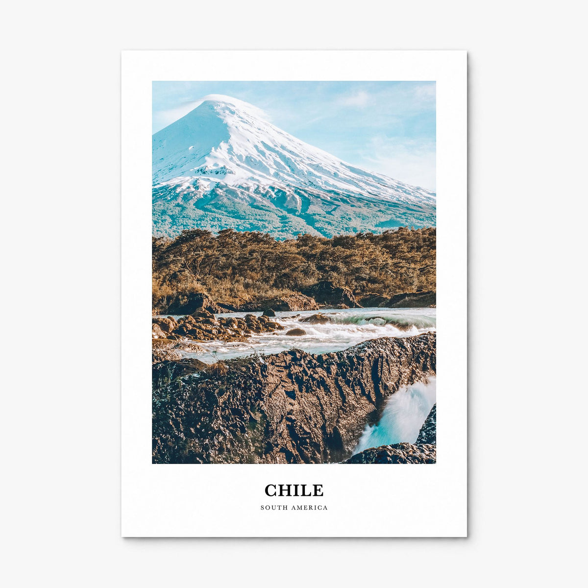 Chile Classic Poster, print only (unframed)