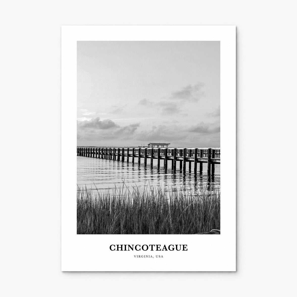 Chincoteague Classic Poster, print only (unframed)