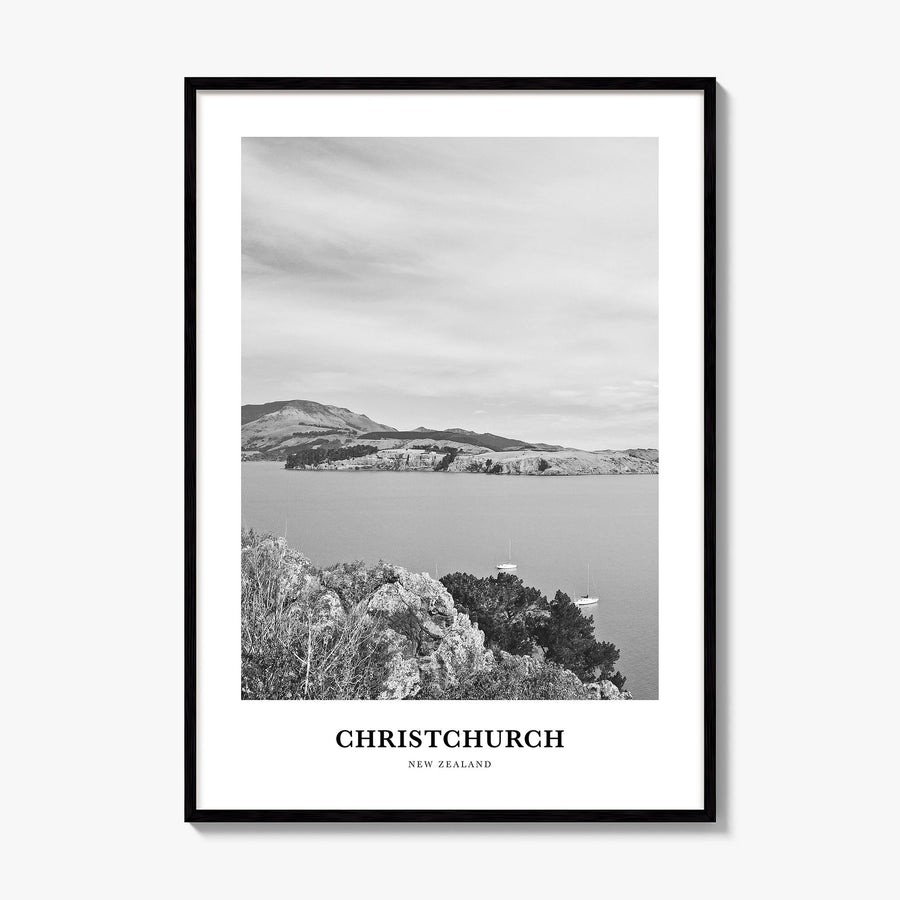 Christchurch Classic No 1 Poster, framed poster mockup