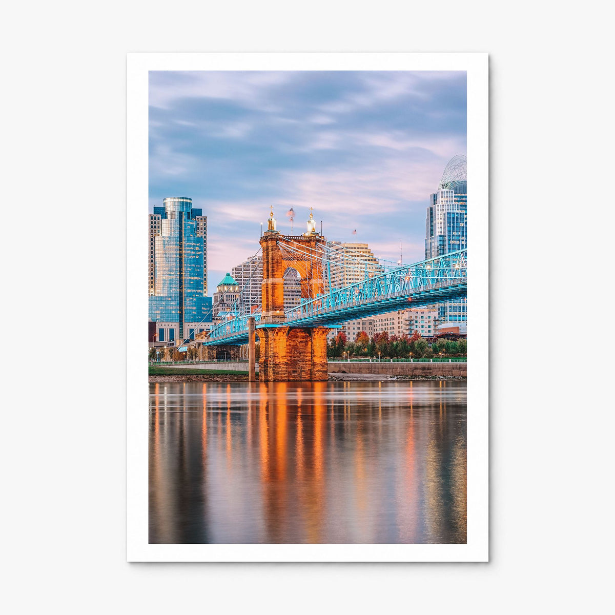 Cincinnati Photo No 1 Poster, print only (unframed), white border