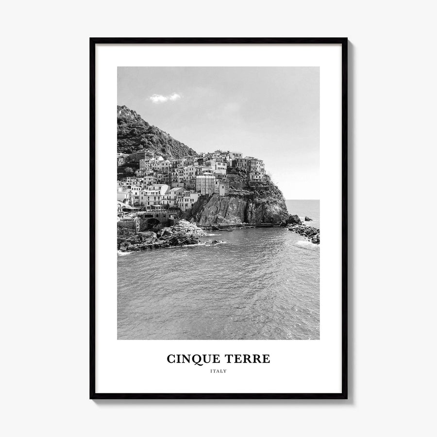 Cinque Terre Classic No 2 Poster, framed poster mockup