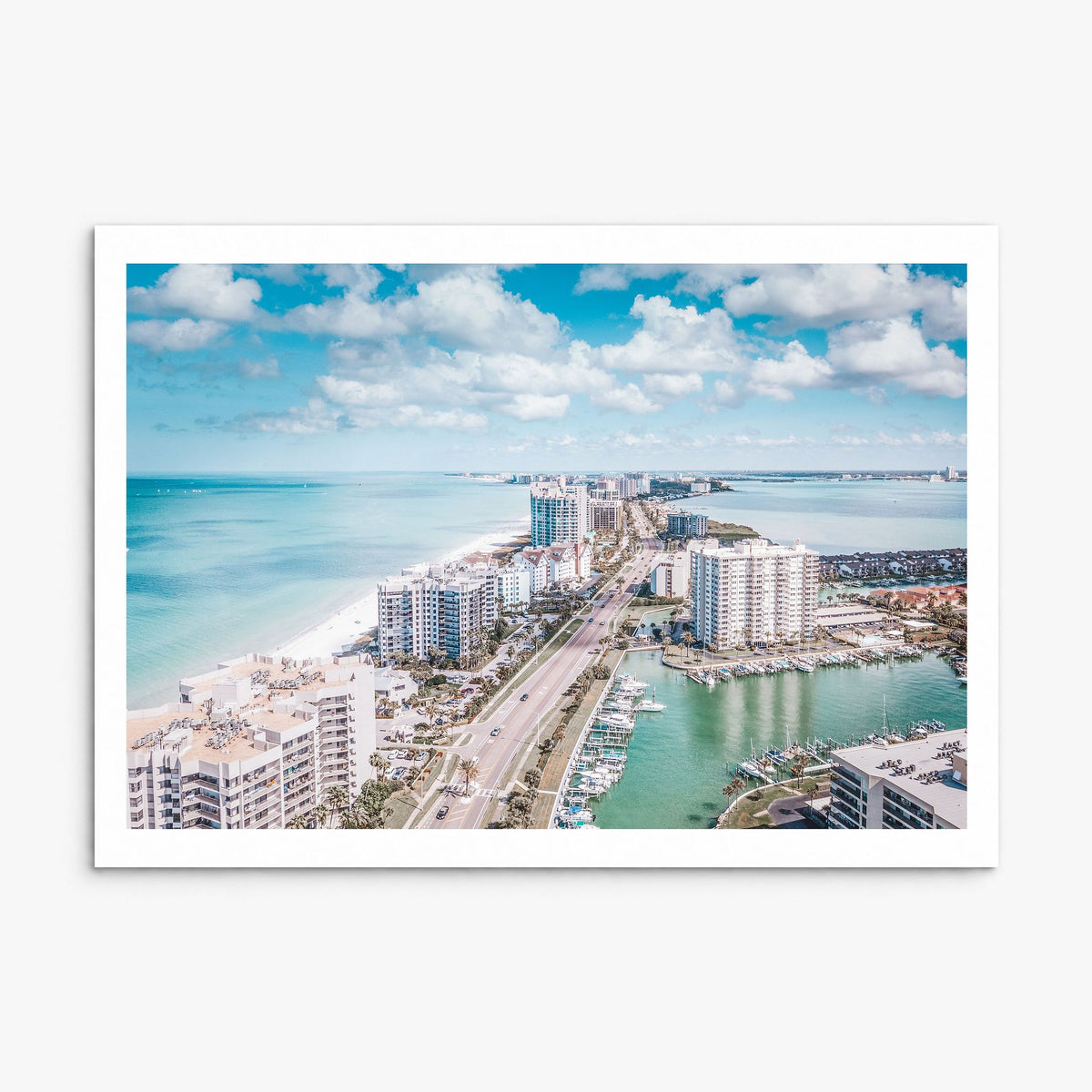 Clearwater Photo Poster, print only (unframed), white border