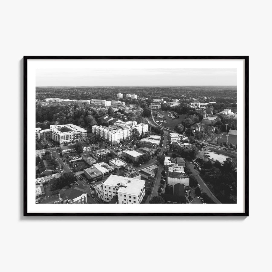 Clemson Photo Poster, framed poster mockup, white border