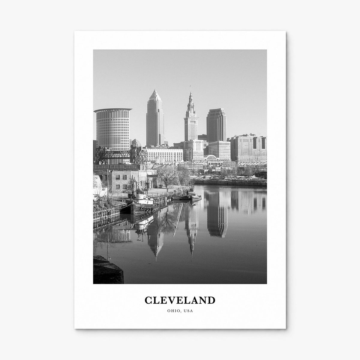Cleveland Classic No 1 Poster, print only (unframed)