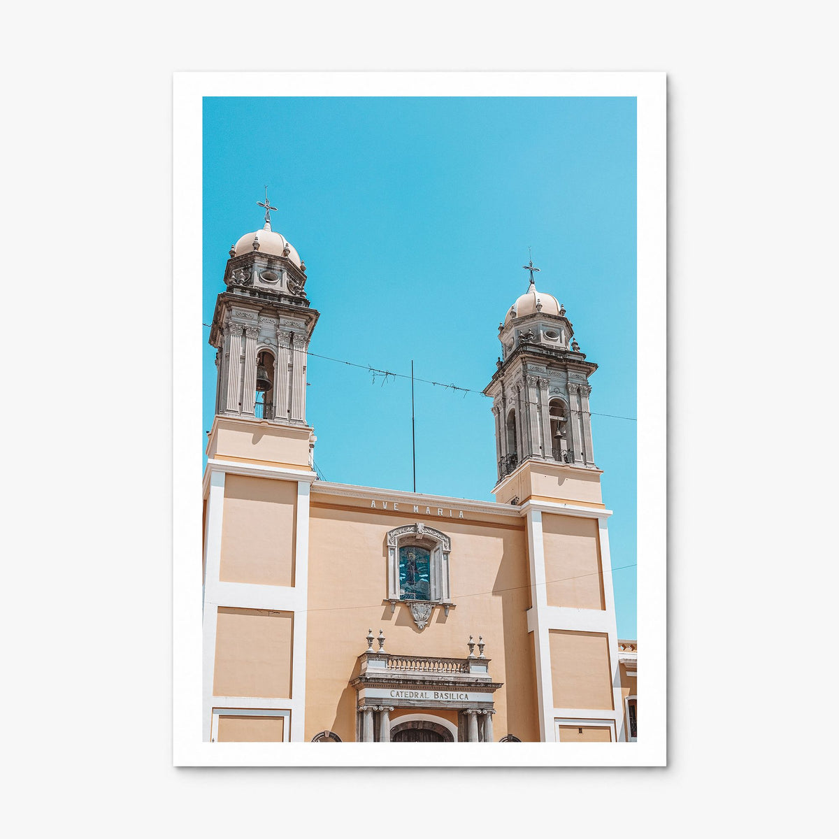 Colima Photo Poster, print only (unframed), white border