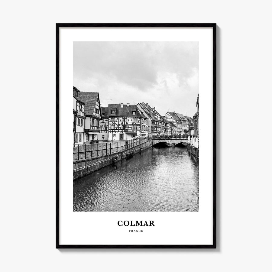 Colmar Classic Poster, framed poster mockup