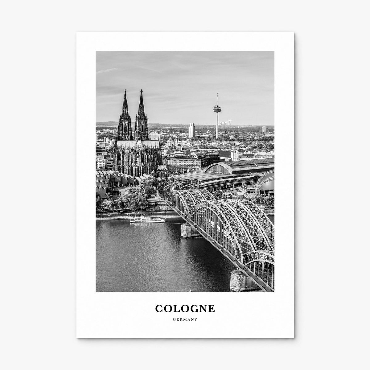Cologne Classic Poster, print only (unframed)