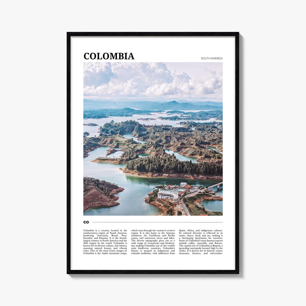 Colombia Travel No 2 Poster