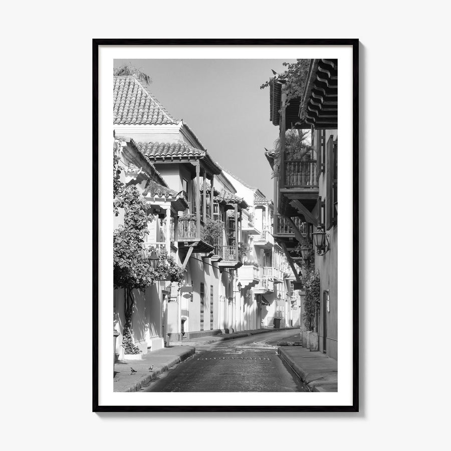 Colombia Photo Poster, framed poster mockup, white border