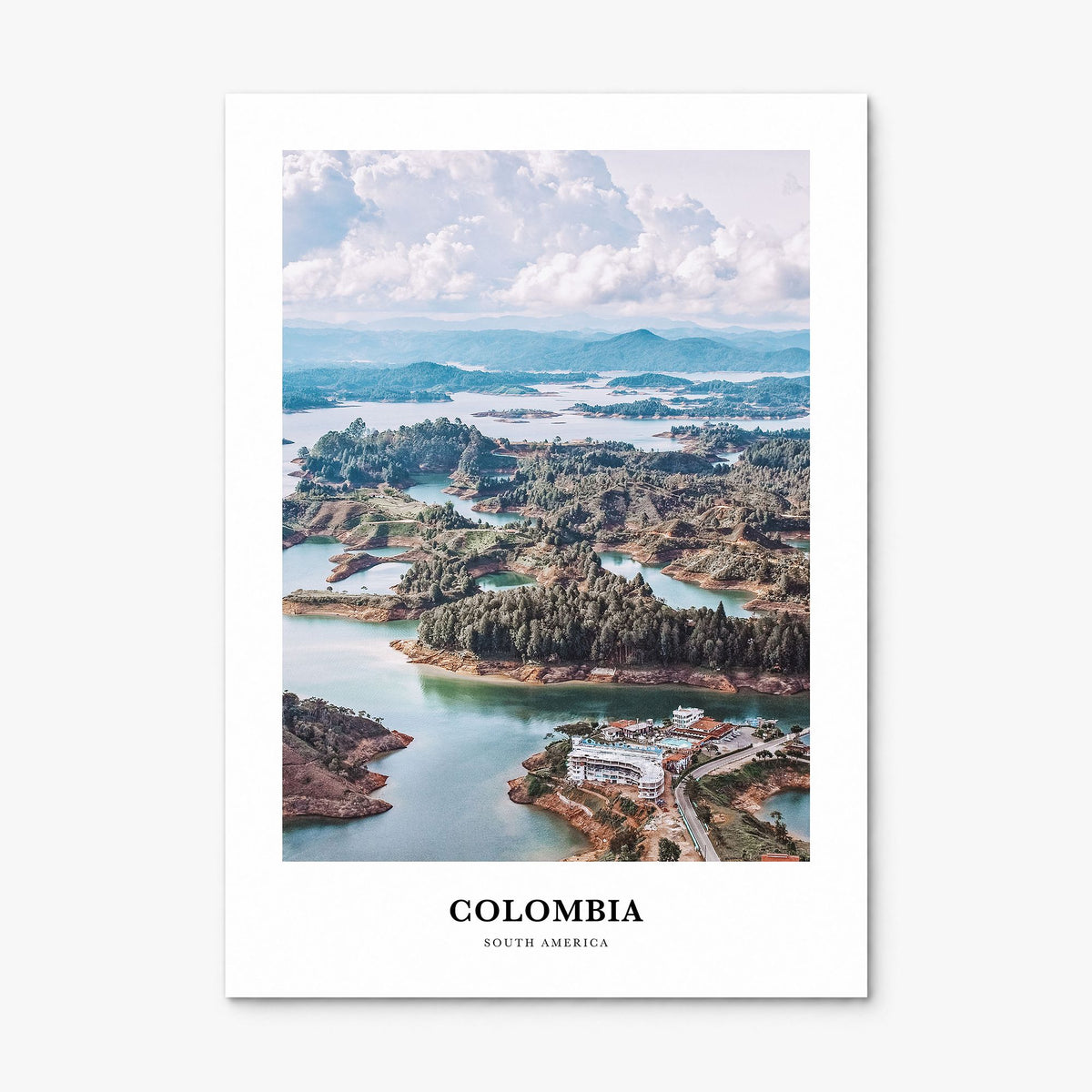 Colombia Classic No 2 Poster, print only (unframed)