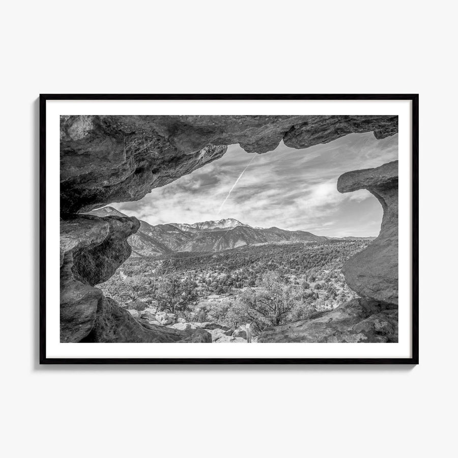 Colorado Photo Poster, framed poster mockup, white border