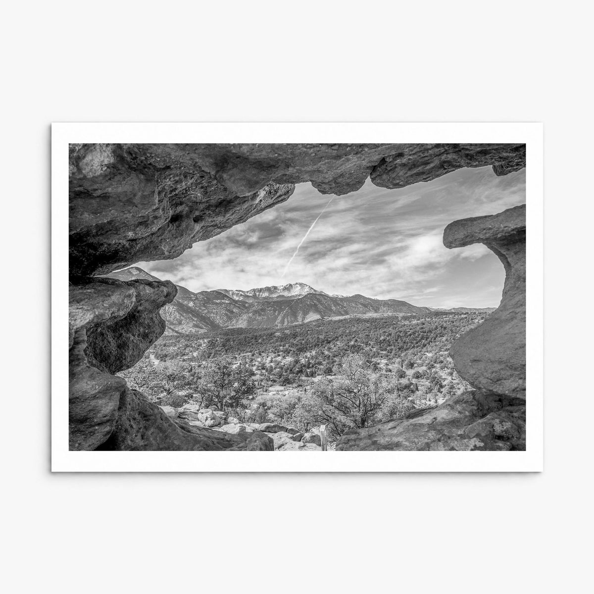 Colorado Photo Poster, print only (unframed), white border