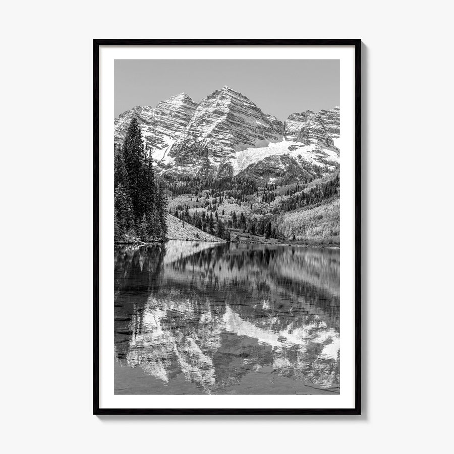 Colorado Photo No 1 Poster, framed poster mockup, white border