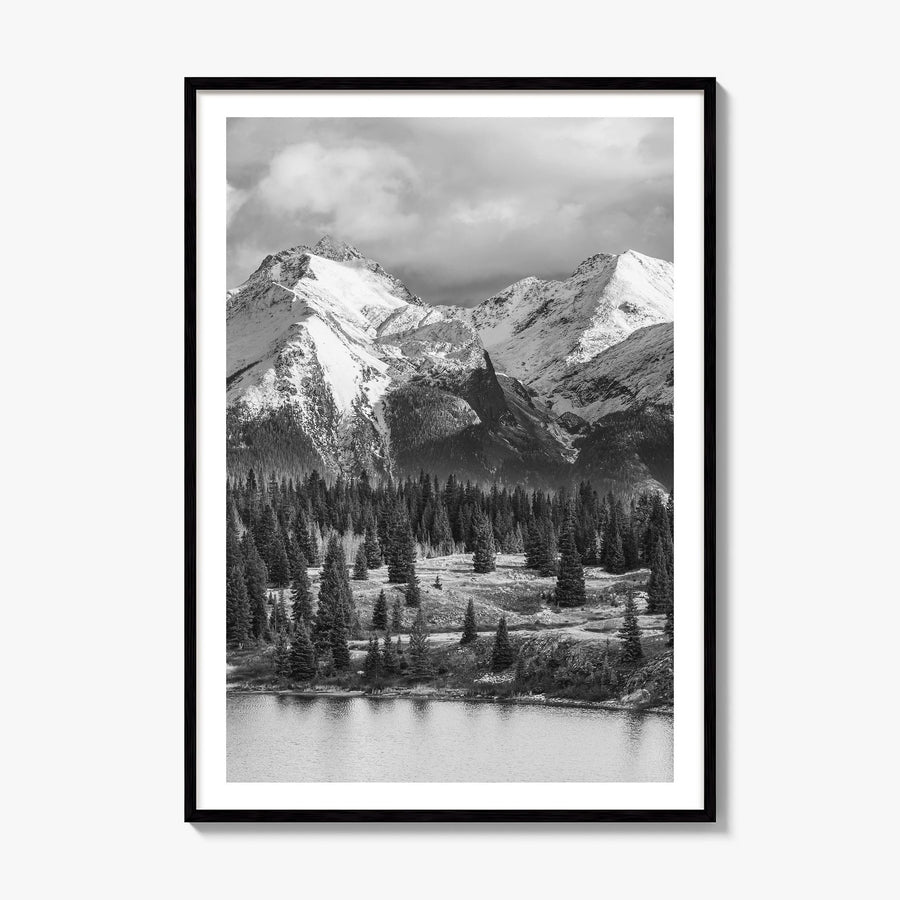 Colorado Photo No 2 Poster, framed poster mockup, white border