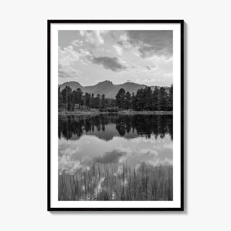 Colorado Photo No 3 Poster, framed poster mockup, white border