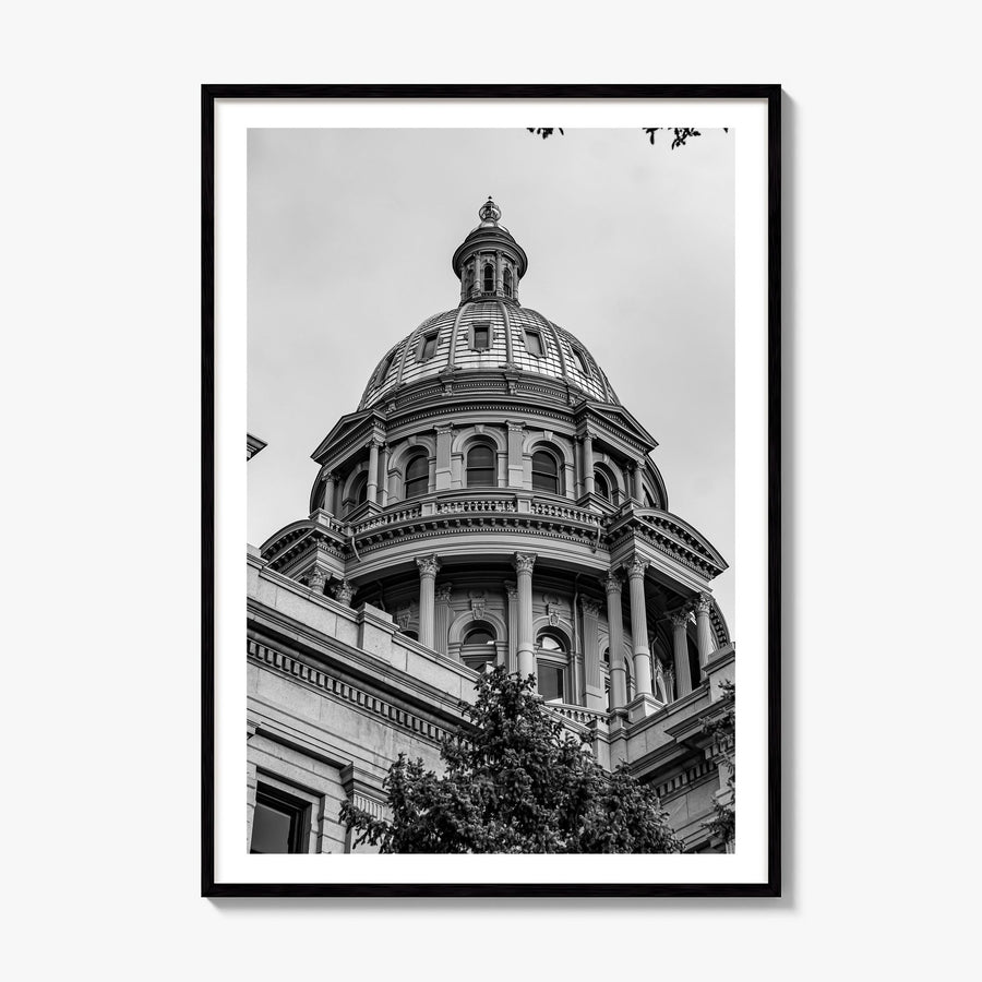 Colorado Photo No 4 Poster, framed poster mockup, white border