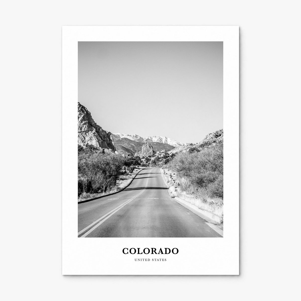 Colorado Classic No 2 Poster, print only (unframed)