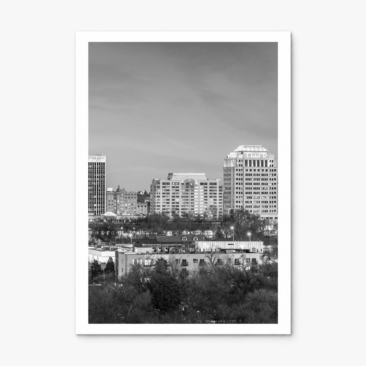 Colorado Springs Photo Poster, print only (unframed), white border