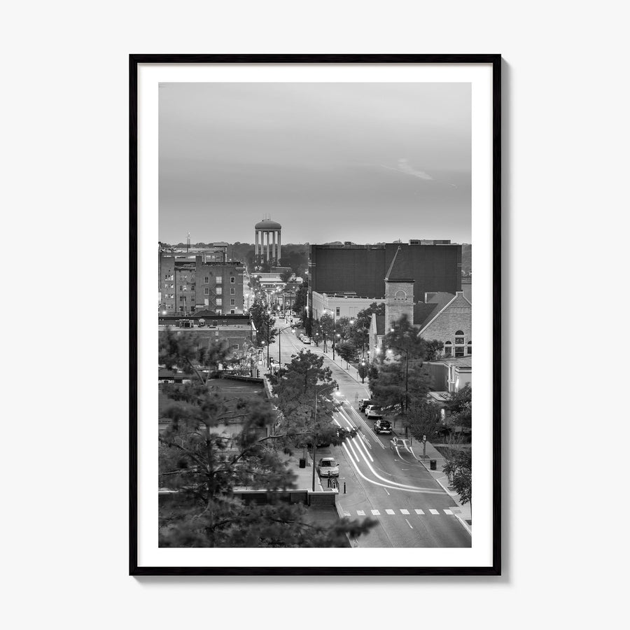 Columbia, Missouri Photo Poster, framed poster mockup, white border
