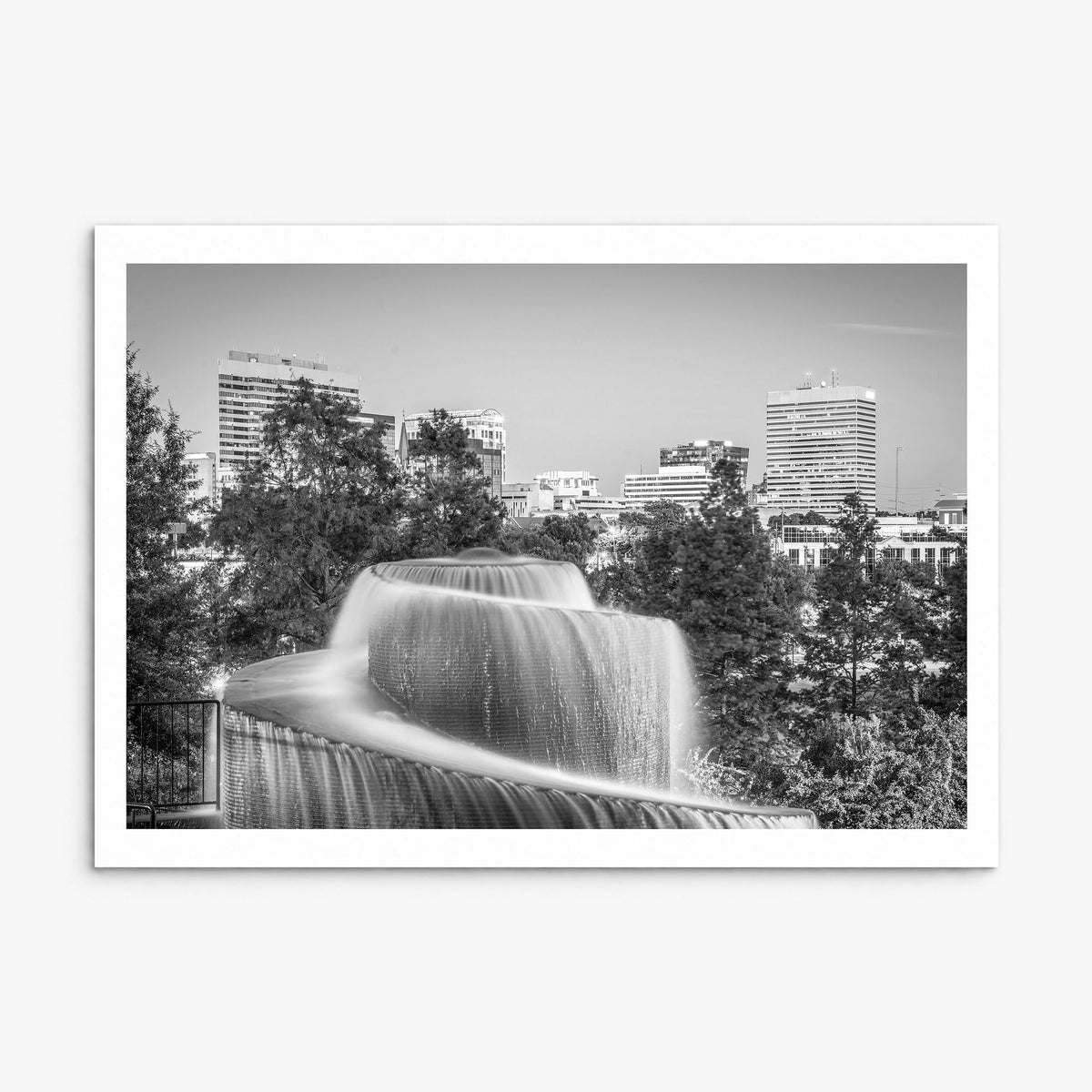 Columbia, South Carolina Photo Poster, print only (unframed), white border