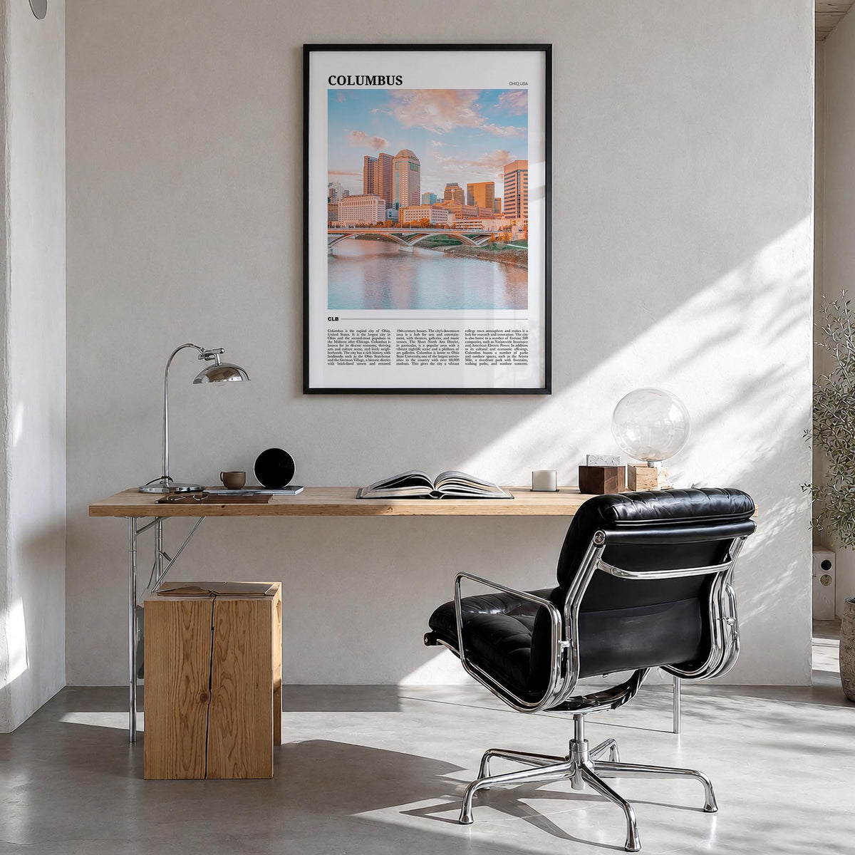 Columbus, Ohio Travel No 1 Poster