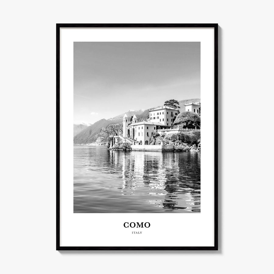 Como Classic No 1 Poster, framed poster mockup