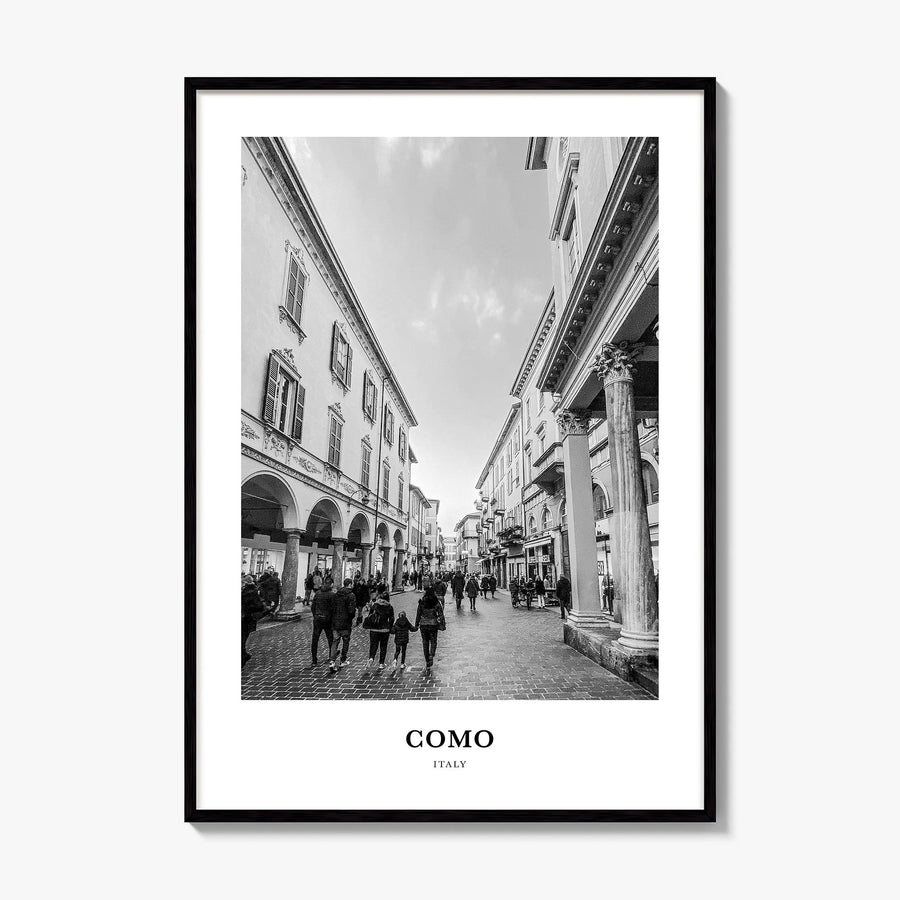 Como Classic No 2 Poster, framed poster mockup