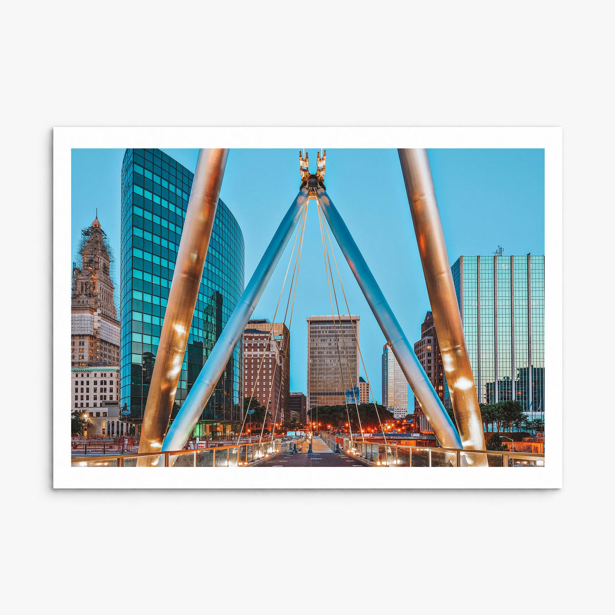 Connecticut Photo Poster, print only (unframed), white border