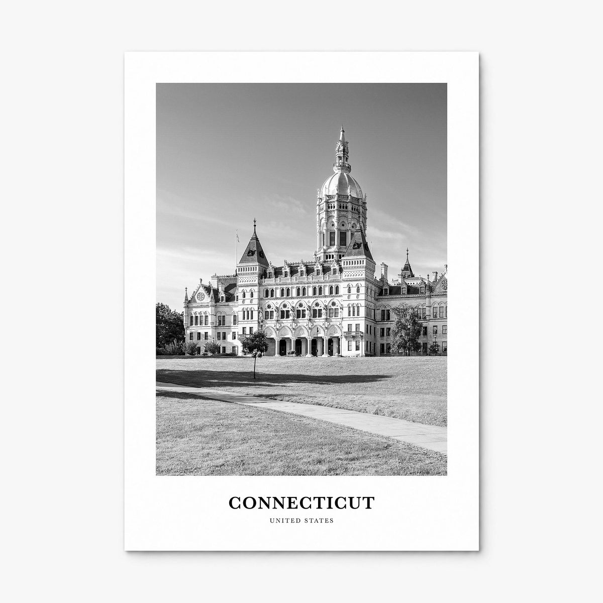 Connecticut Classic Poster, print only (unframed)