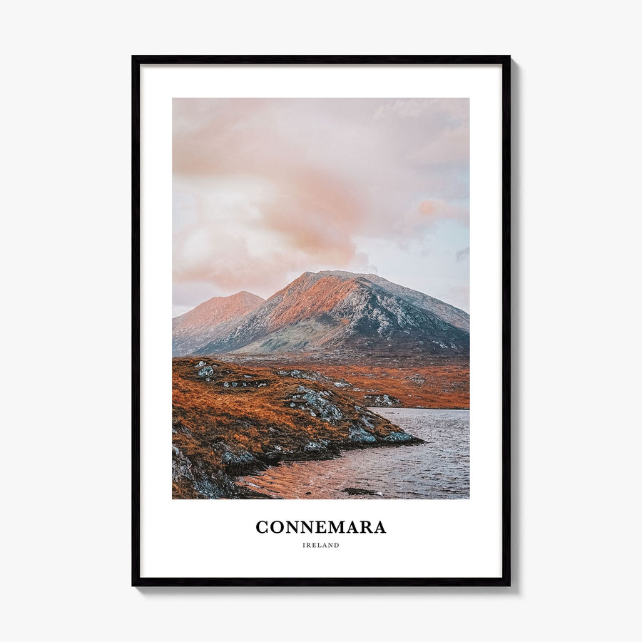 Connemara Classic Poster, framed poster mockup