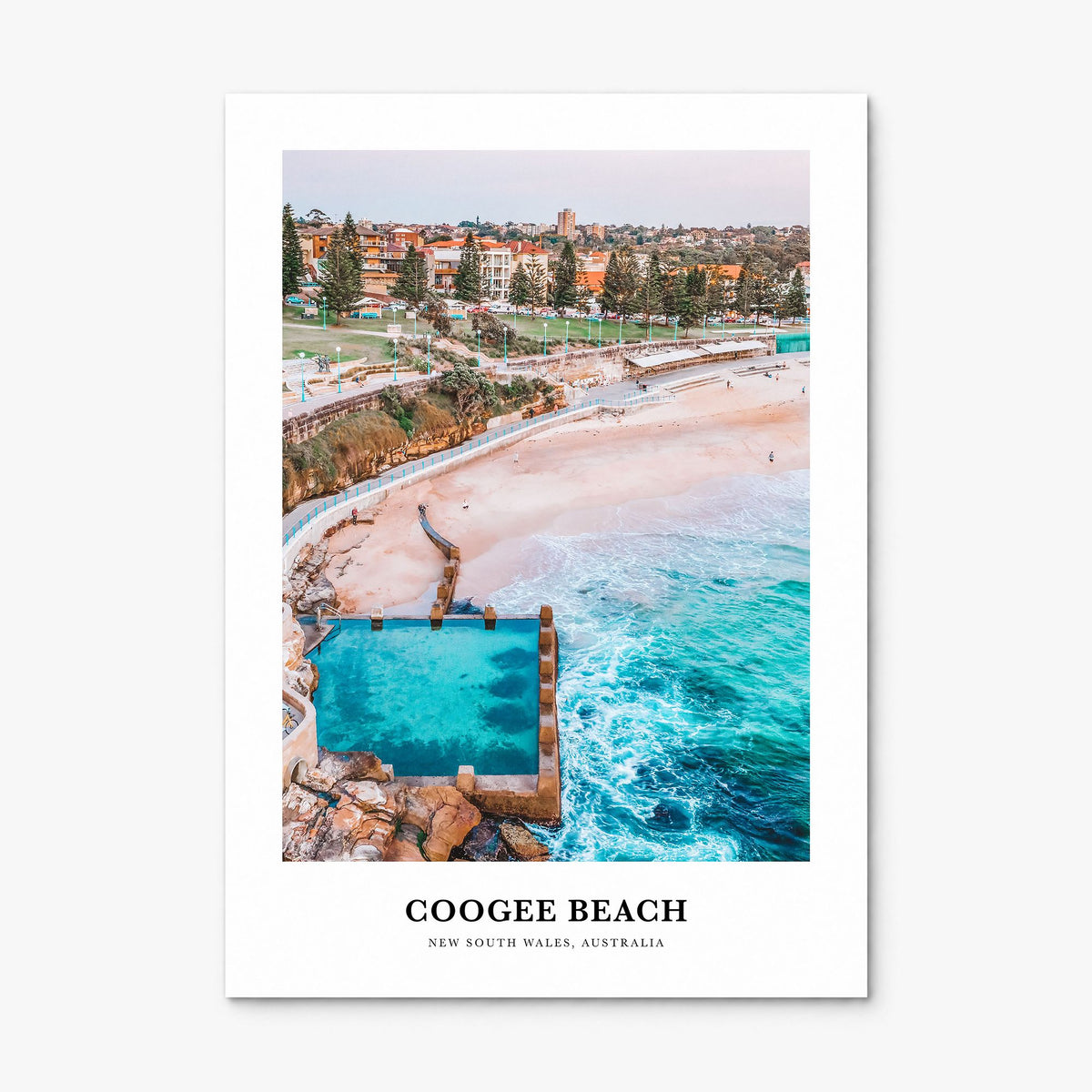 Coogee Beach Classic No 1 Poster, print only (unframed)