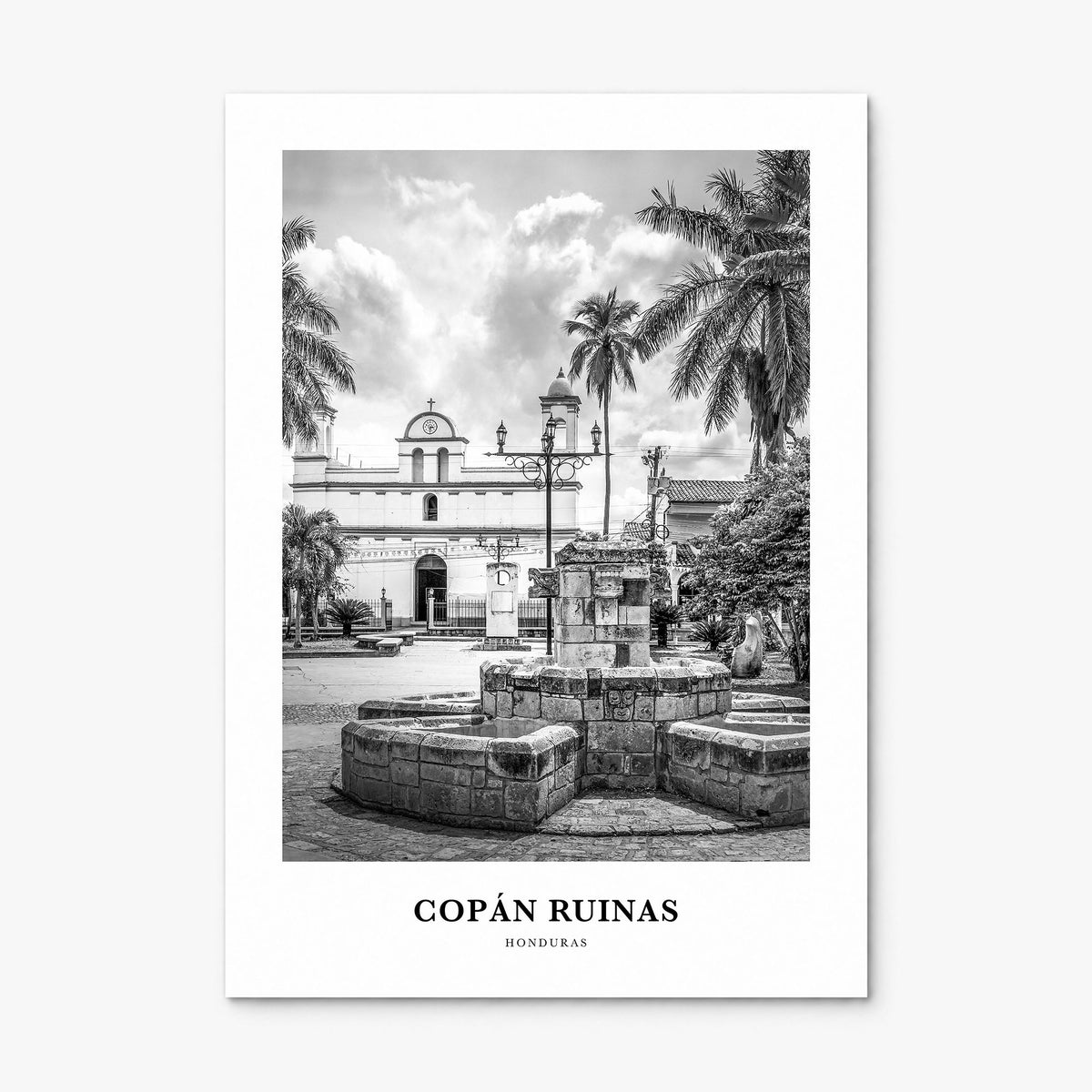 Copán Ruinas Classic Poster, print only (unframed)
