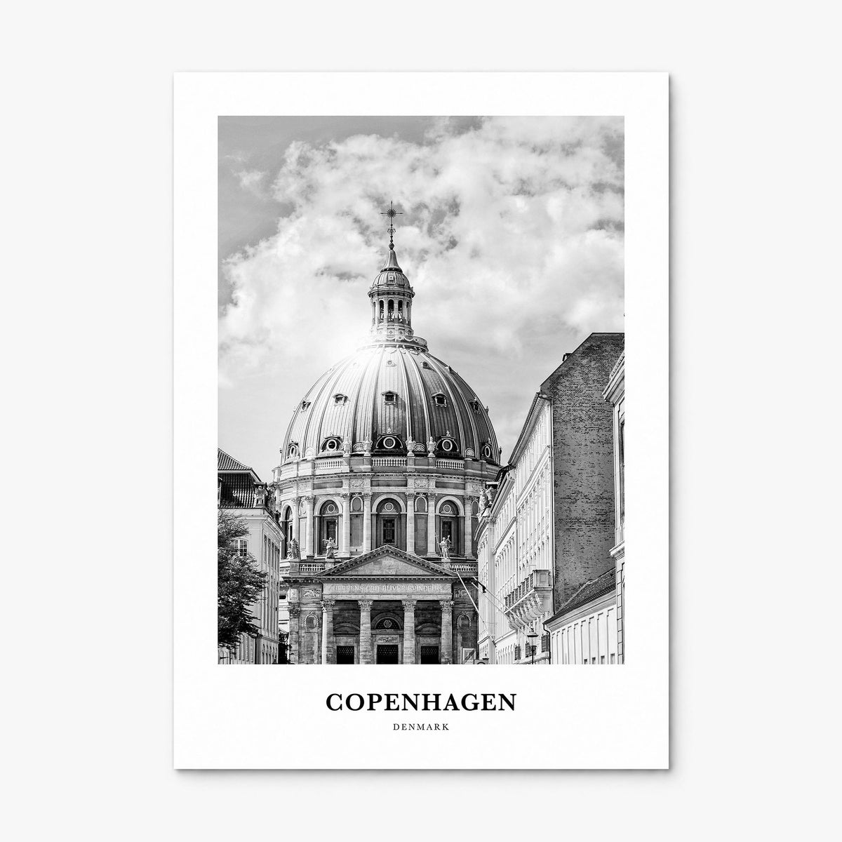 Copenhagen Classic No 2 Poster, print only (unframed)