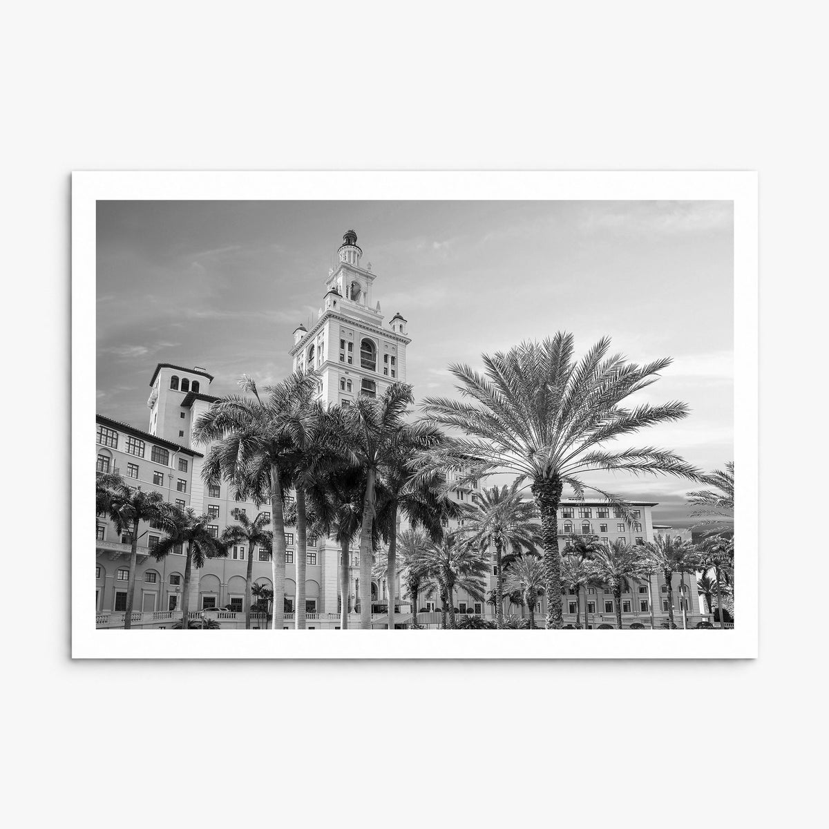 Coral Gables Photo Poster, print only (unframed), white border