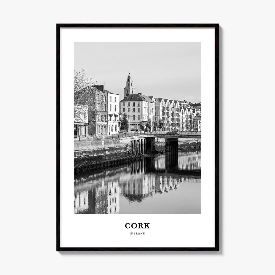 Cork Classic Poster, framed poster mockup