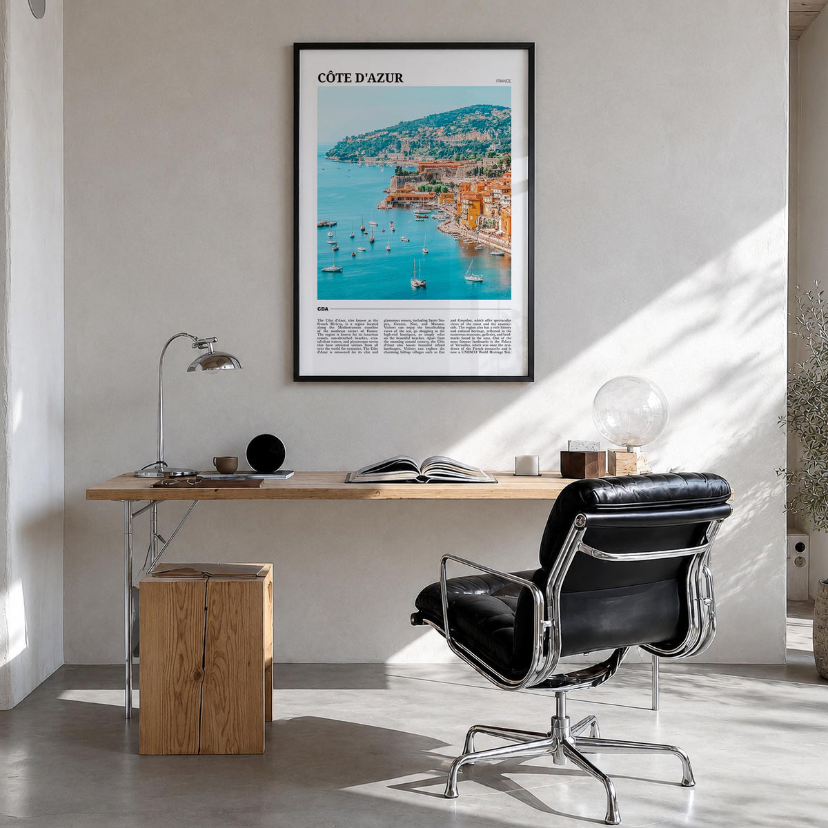 Côte d'Azur Travel No 2 Poster