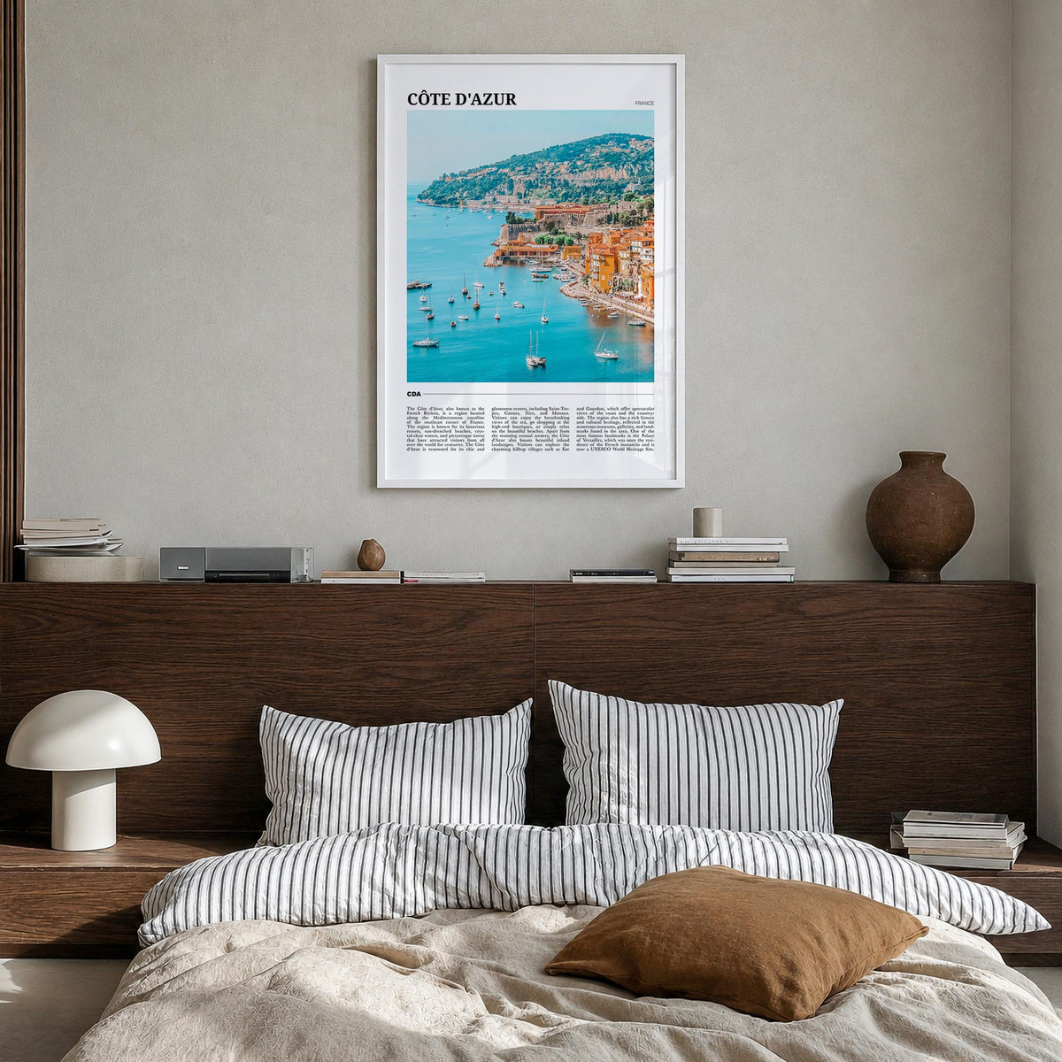 Côte d'Azur Travel No 2 Poster