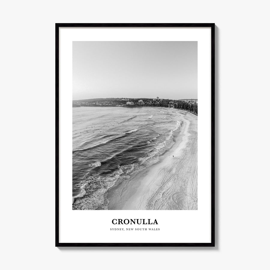 Cronulla Classic Poster, framed poster mockup