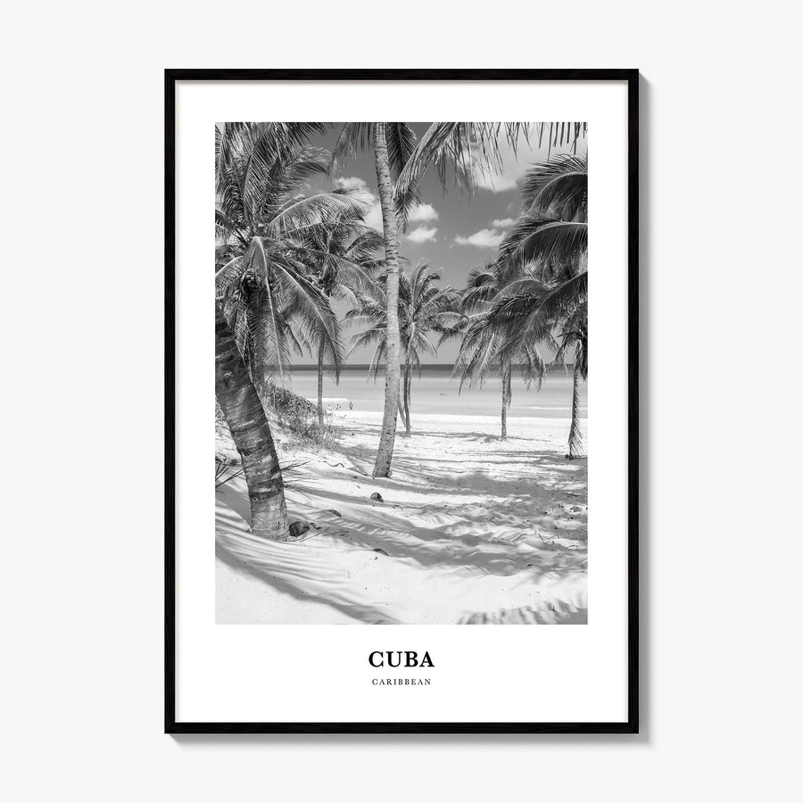 Cuba Classic No 1 Poster, framed poster mockup