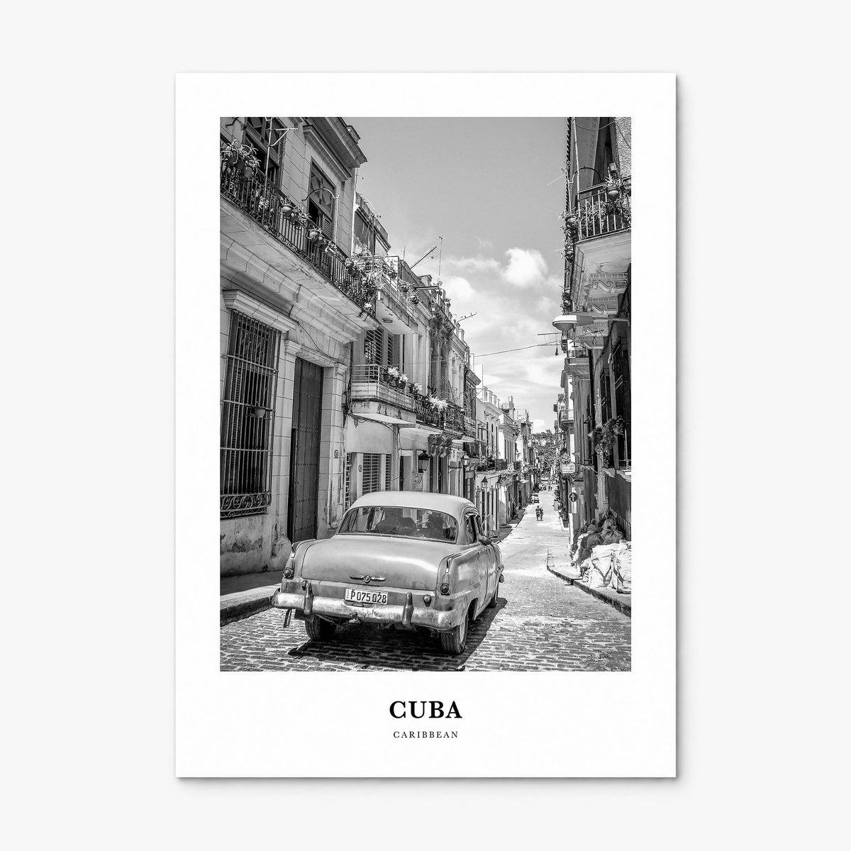 Cuba Classic No 2 Poster, print only (unframed)